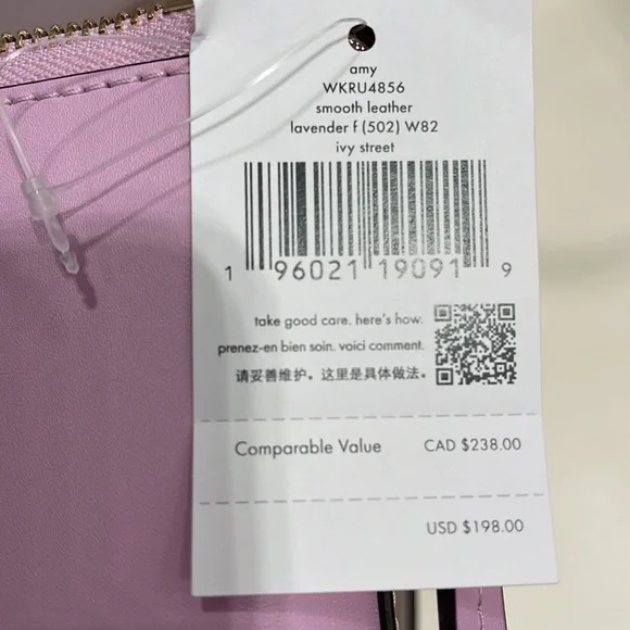 Kate Spade Ivy Street Amy Crossbody Lavender Frost